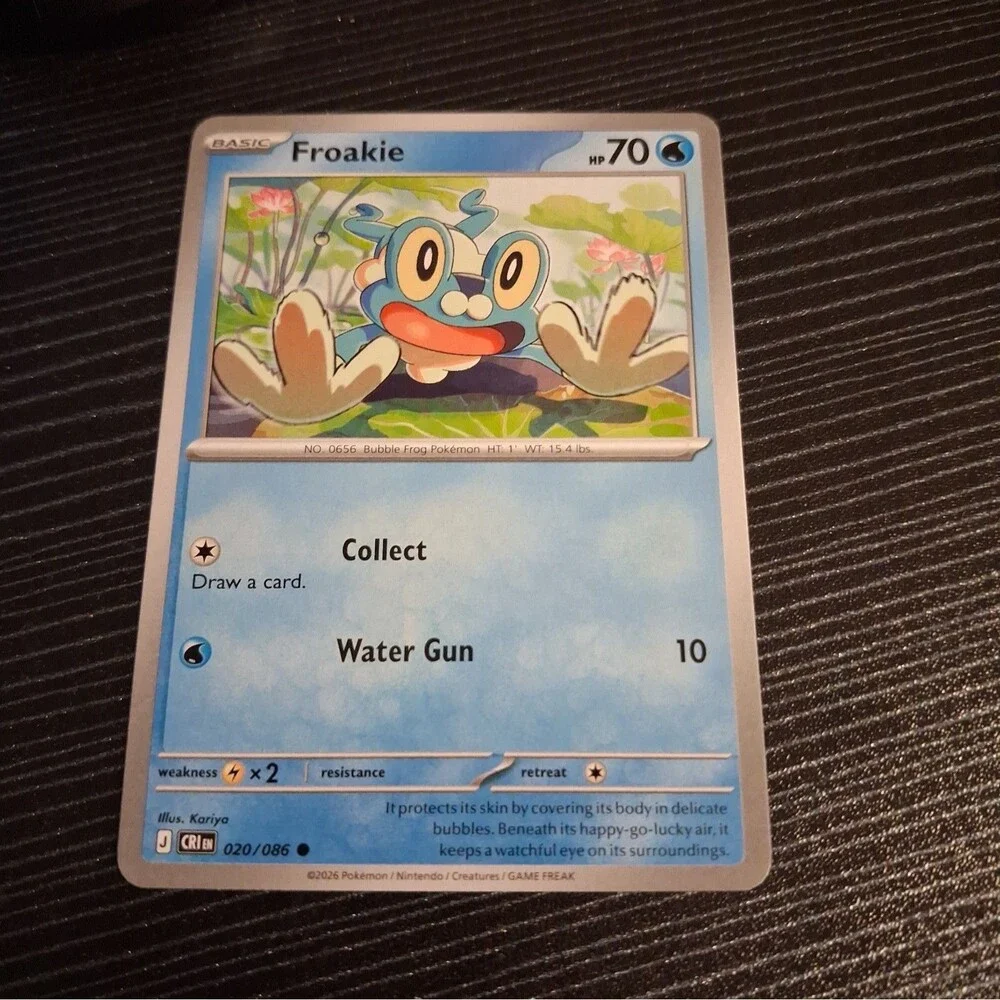 Froakie 020/086 Me04: Chaos Rising Regular